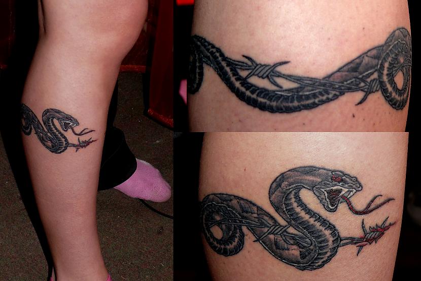 Bloody Merry Čūska ... Autors: kaķūns Spoki.lv lietotāju tattoo #3