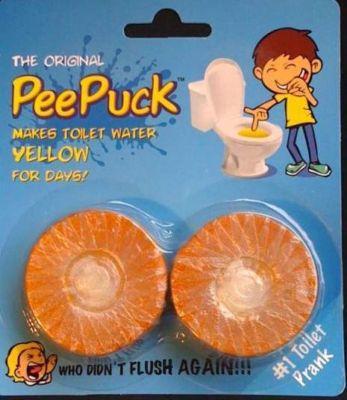PEE PUCKnbspGribi atstāt... Autors: Moonwalker Dīvainās mantas no Ebay