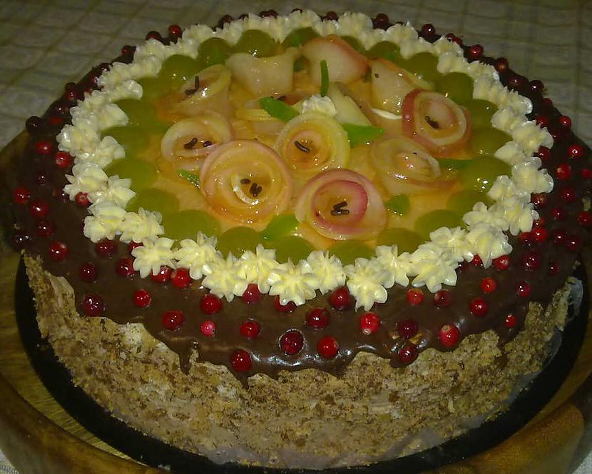 Māju torte Autors: rasab Mans vārītais krēms
