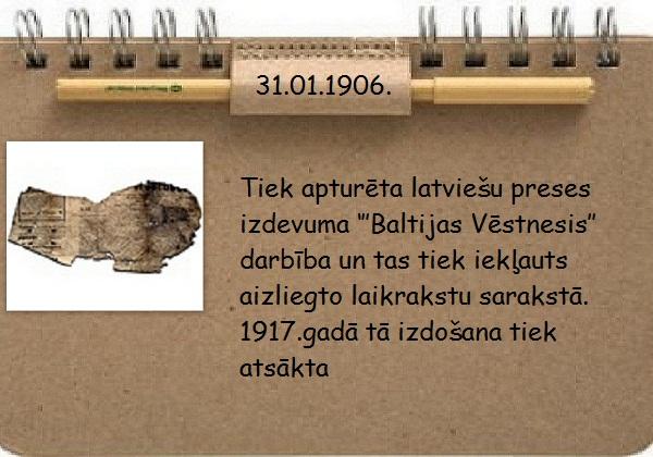 Autors: GargantijA Janvāris Latvijas vēstures lappusēs