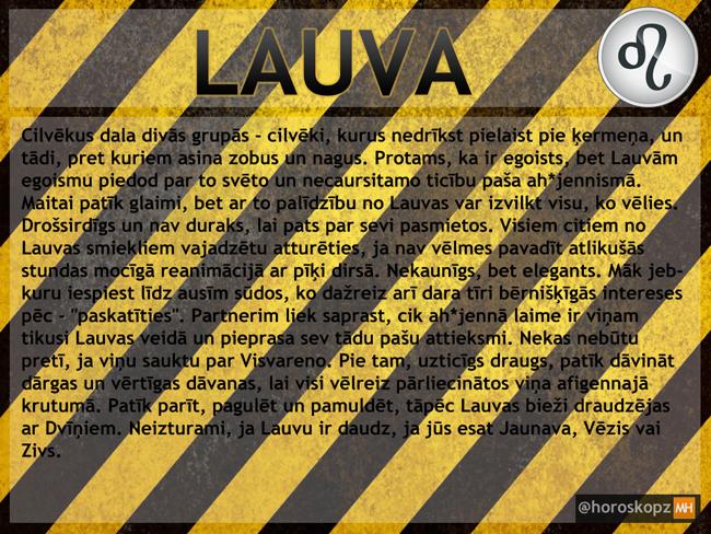 Autors: kapeika Lasīt obligāti: RUPJIE horoskopi.