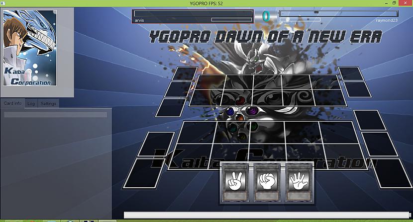 Pirms pascarona dueļa sākuma... Autors: arvislacis YGOPRO Dawn of a New Era apskats