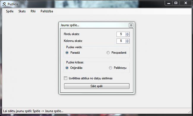 Bet ko tad īsti dara scaronī... Autors: arvislacis Puzlicis - vienkārša attēlu puzļu likšanas programma