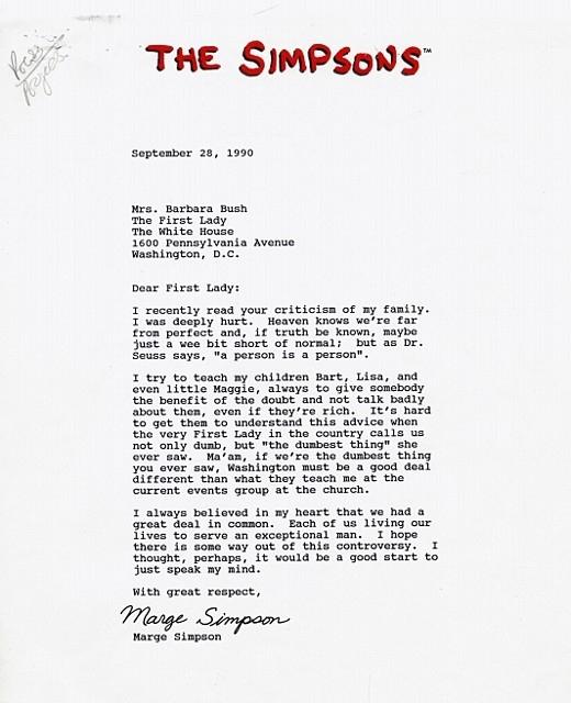 1990 gadā Barbara Buscarona... Autors: Zutēns Iespējams, Tu TO nezināji par Simpsoniem!