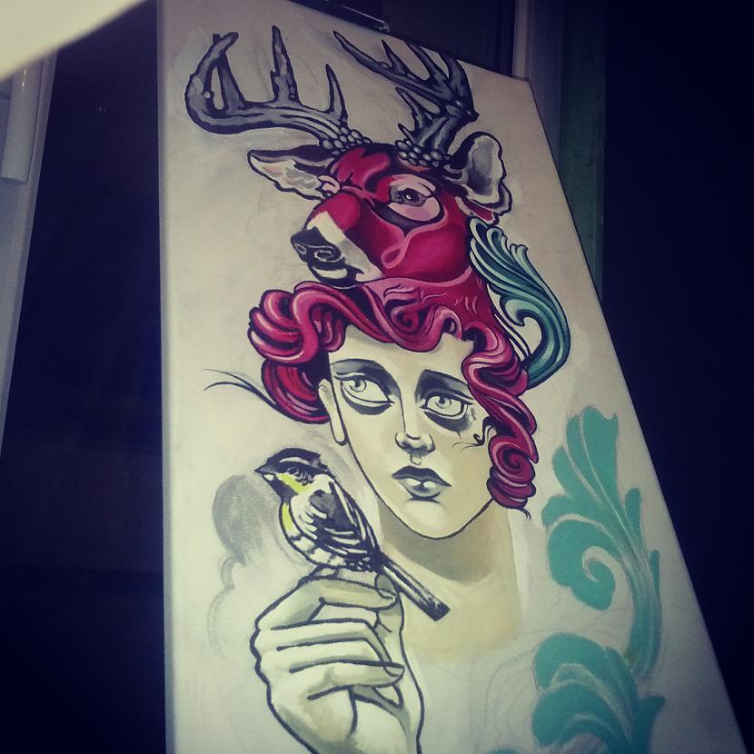 Autors: Tiesnieceart Man patīk gleznot... :)
