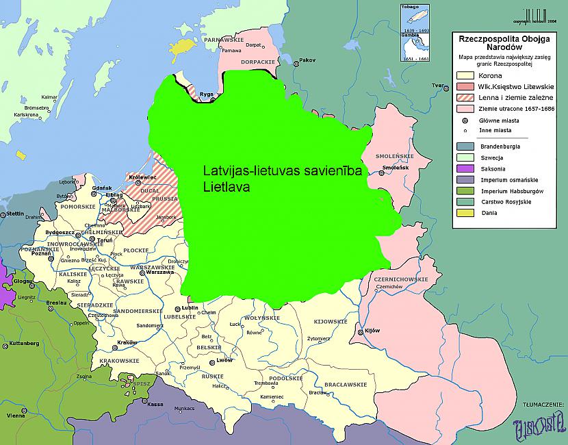 LatvijasLietuvas valsts... Autors: MONTANNA Ja Krievija nebūtu izpletusies