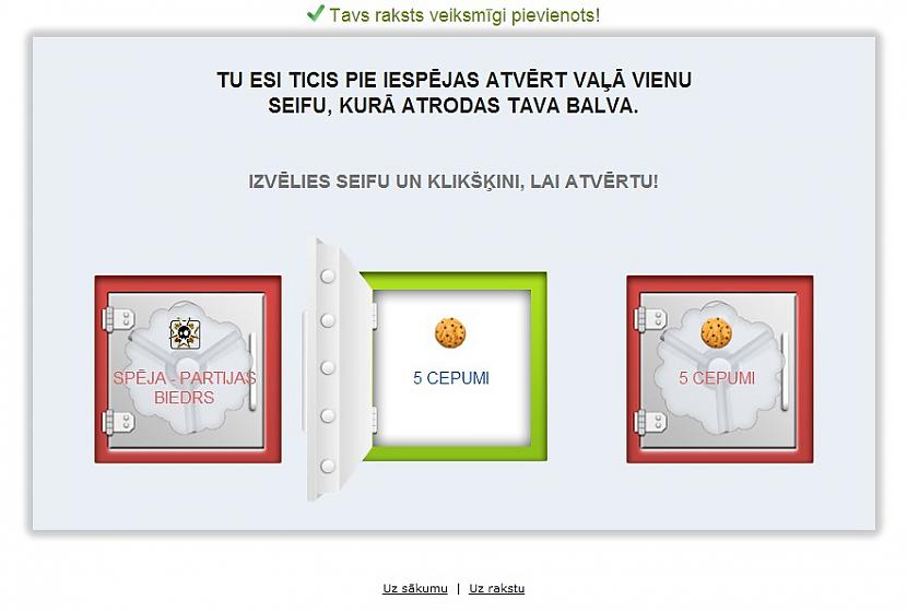 Seifs ir vaļā droscaroni... Autors: EV1TA Kā pievienot rakstu? 2.0