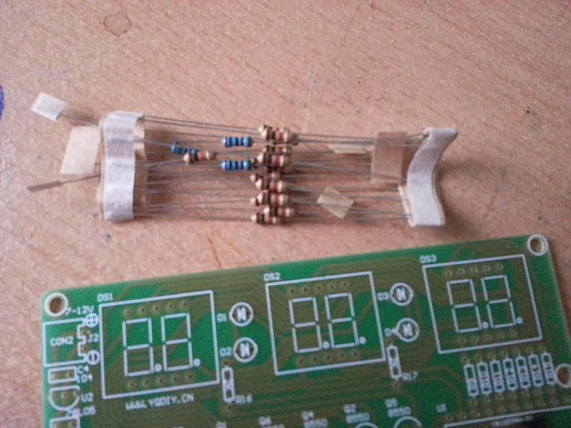 Visu uzreiz nevēlejos ņemt... Autors: SGTC DIY KIT elektroniskais pulkstenis