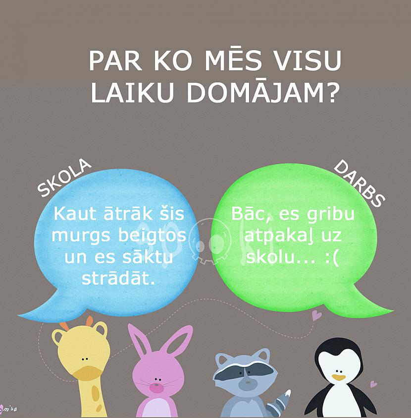 Autors: matilde 10 būtiskas atšķirības starp SKOLU un DARBU.