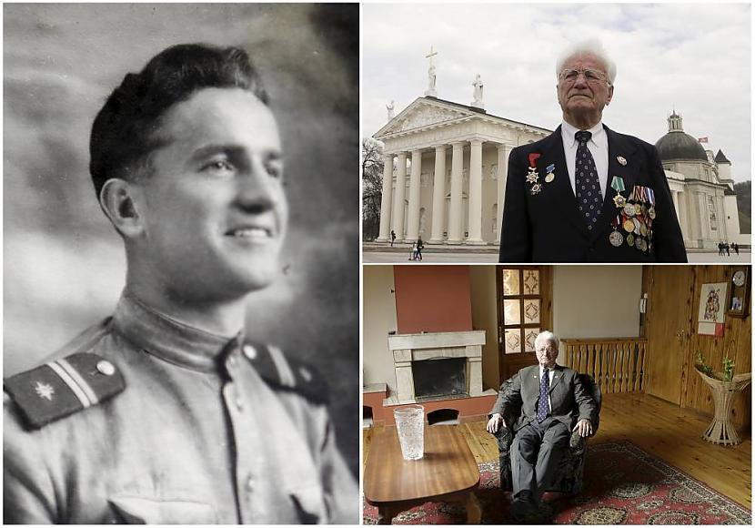 Lietuvietis nbspJulijus... Autors: Heroīns14 Vēl dzīvie Sarkanarmijas kara veterāni toreiz un tagad.