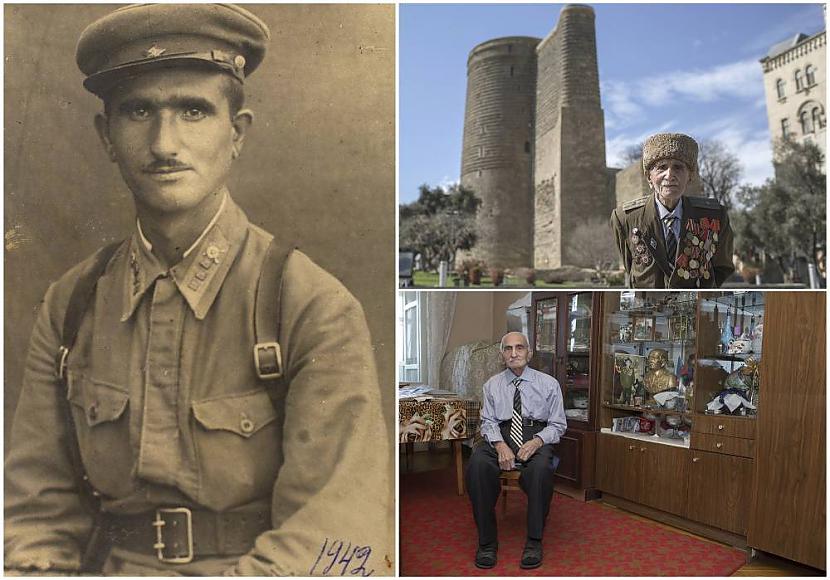 Allakverdi nbspAlijevs... Autors: Heroīns14 Vēl dzīvie Sarkanarmijas kara veterāni toreiz un tagad.