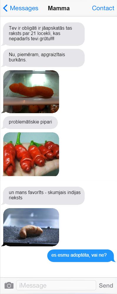 Autors: matilde Psihās Mammas īsziņas. Mammu, kāpēc tu tā dari?