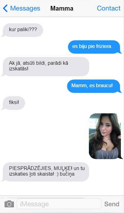 Autors: matilde Psihās Mammas īsziņas. Mammu, kāpēc tu tā dari?