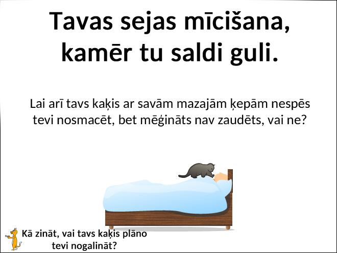 Autors: matilde Kā zināt to, vai tavs kaķis plāno tevi nogalināt?