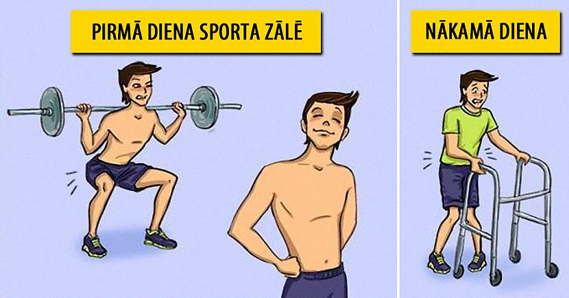 Autors: matilde 7 lieliski joki par pirmo reizi sporta zālē