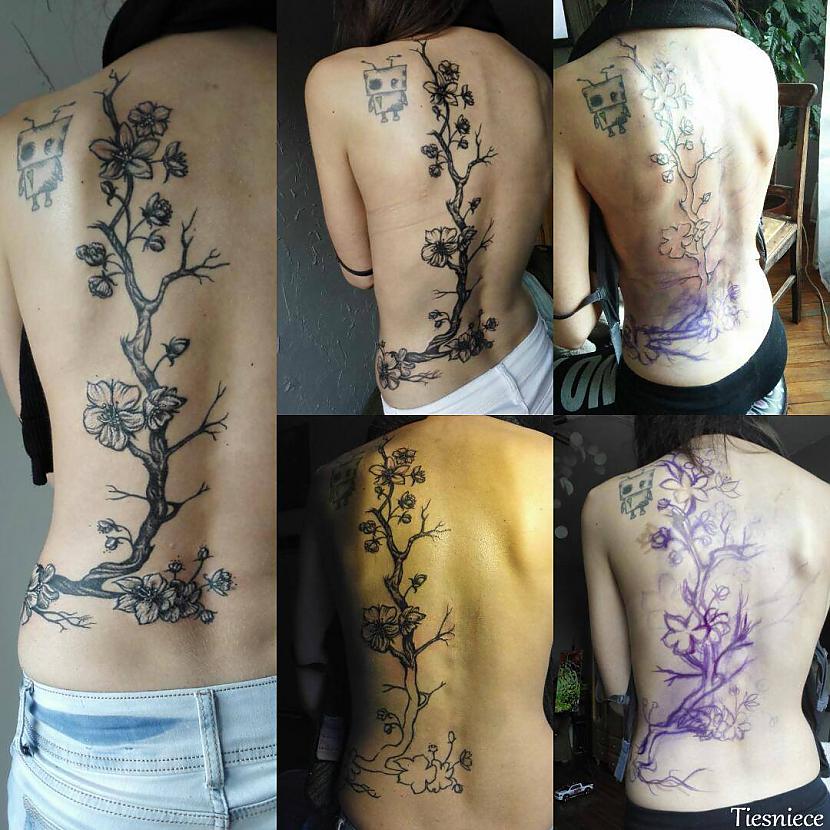 Freehand tattoo Autors: Tiesnieceart man patīk zīmēt.
