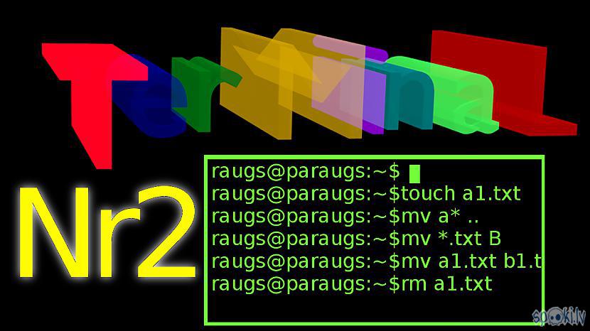 Autors: Strāvonis Darbs ar terminālu Nr2