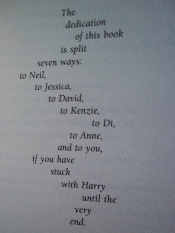 lsquoHarry Potter and the... Autors: matilde Smieklīgākie grāmatu veltījumi no ārzemju rakstniekiem!