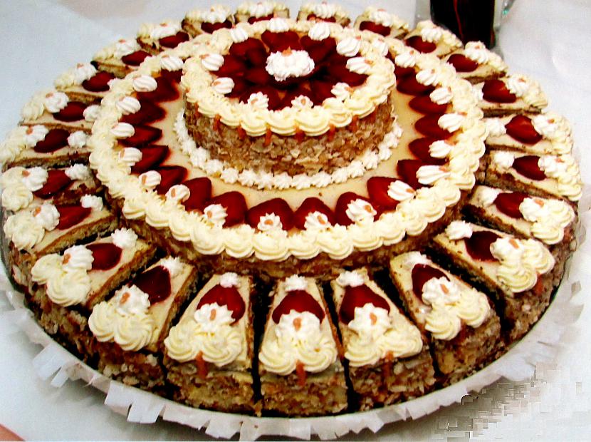 Jubilejas torte ar zemenēm... Autors: rasiks Dzimšanas dienai (2)