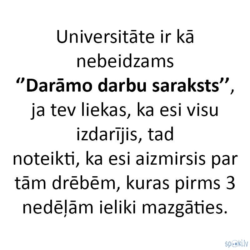 Autors: matilde 18 patiesības par universitāti, kas liks tev smieties un tad RAUDĀT