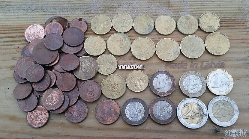 Rezultāts necerēti labs... Autors: pyrathe Atradumi pludmalē ar metāla detektoru 2016 (sezonas noslēgums)
