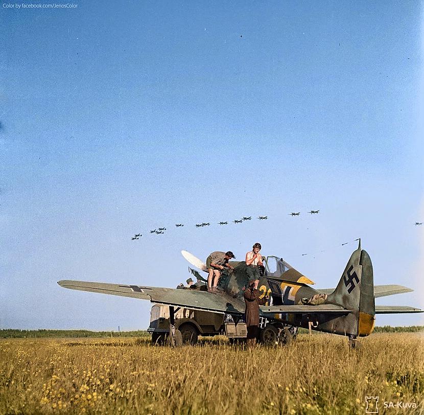 Focke Wulf FW190A6 Nordm20... Autors: Lestets 2. pasaules kara bildes, kas pārsteigs!