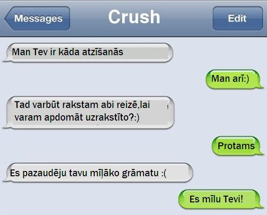 Atstājiet komentaruja... Autors: Altenzo SMS bez pērlēm 6