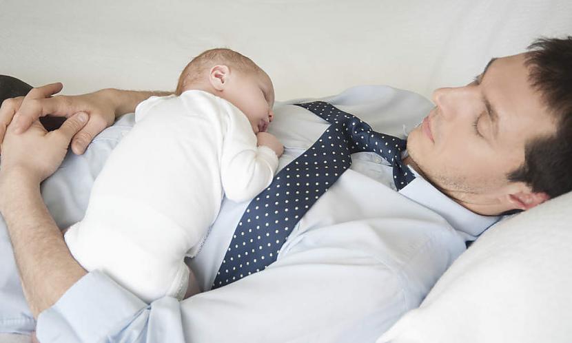 Kur māmiņa tik ilgi kavējas Autors: rasiks Kad bērnu pieskata tēvs