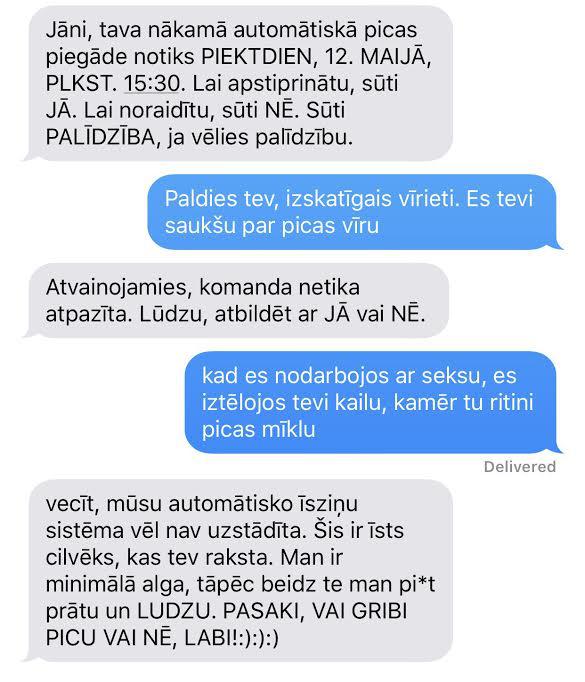 Autors: KALENS SMS pērles 5: Tu esi stāvoklī vai neesi?!