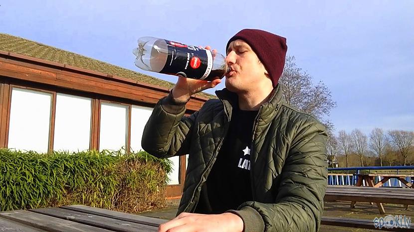 Autors: Charged Coca-cola challenge (No Burp) gone wrong.