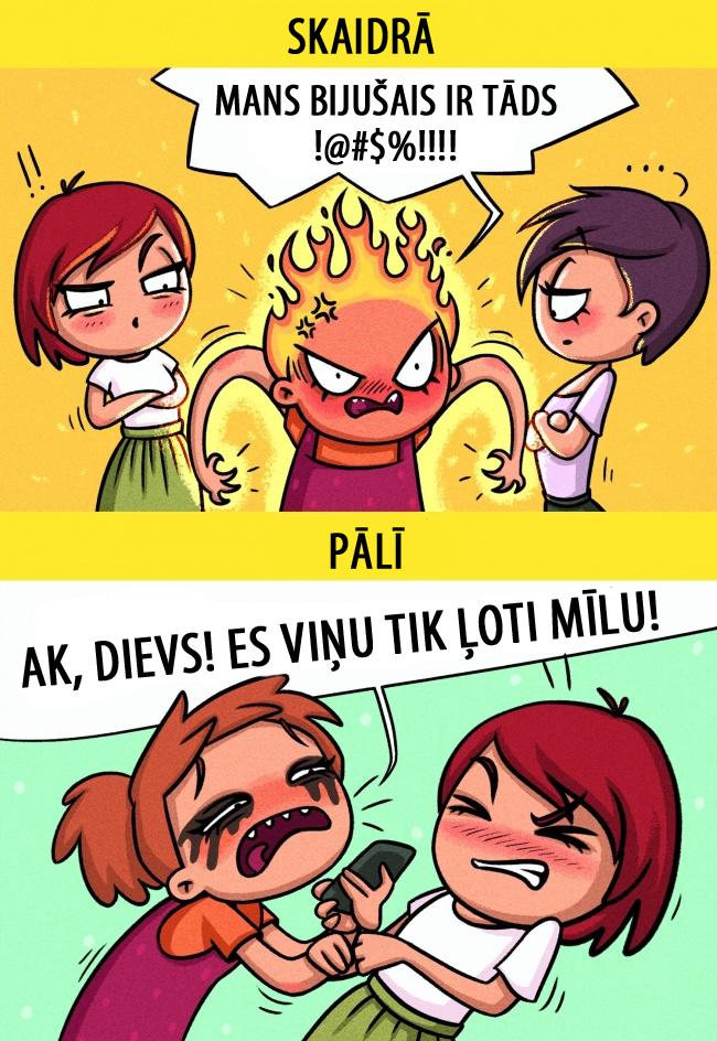 Autors: matilde 10 patiesi komiksi par to, kā cilvēks redz pasauli «skaidrā» un «pālī»