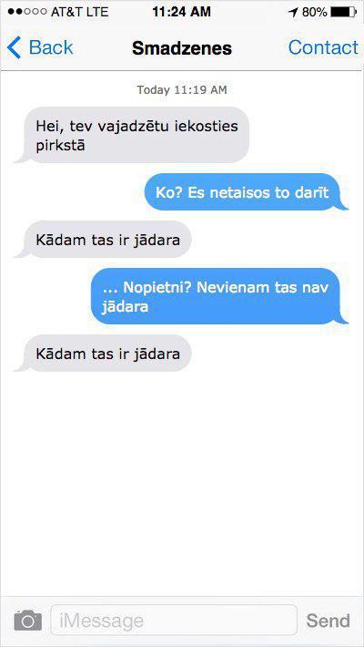 Autors: Charged 20 iedomu sarunas, kuras tev noteikti ir bijušas: ja smadzenes sūtītu SMS