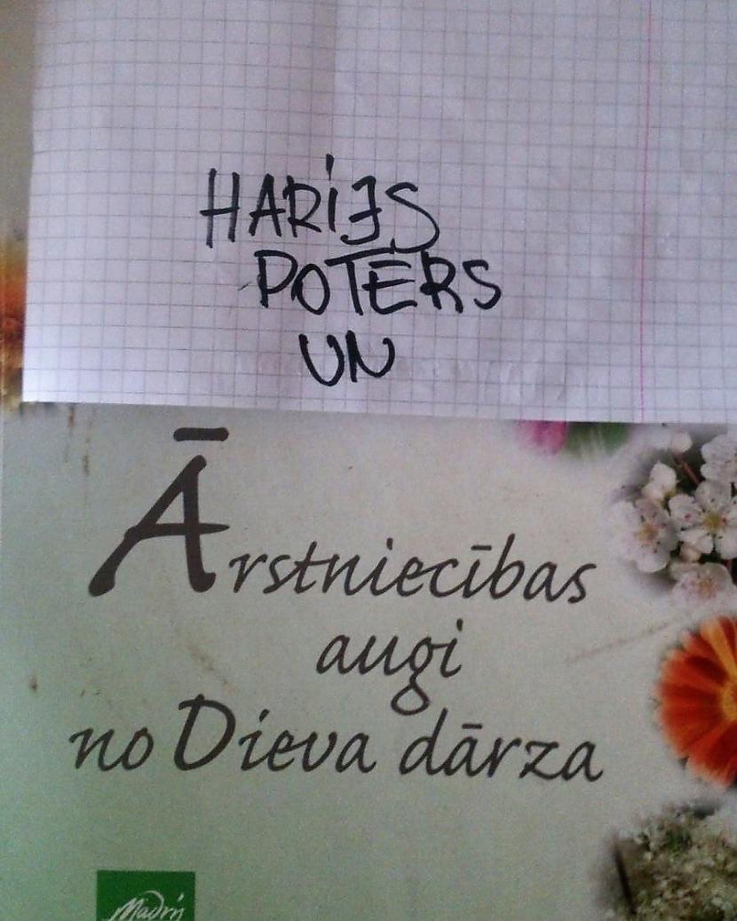 If you know what I... Autors: The Diāna Atvērtais KONKURSS - Harijs Poters un...