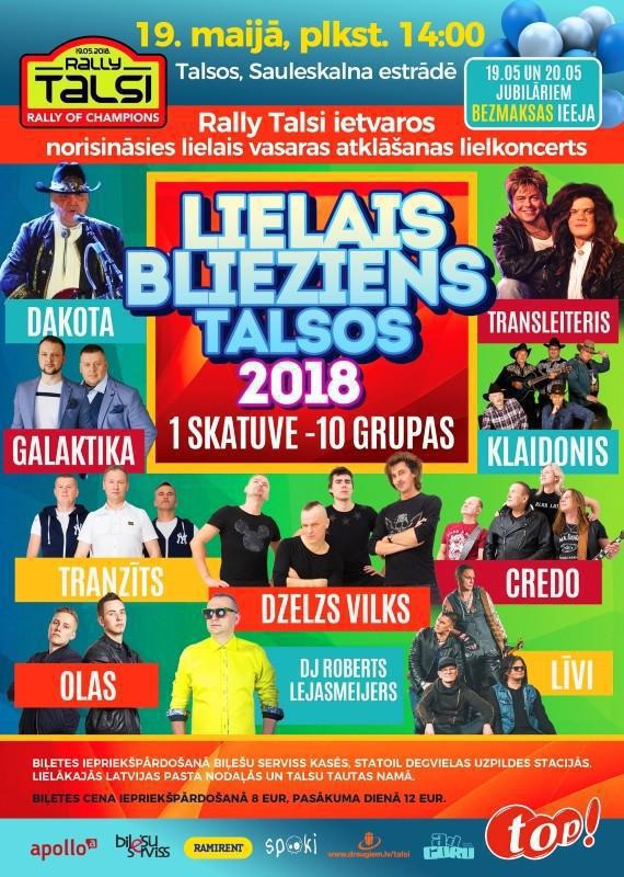 Autors: jacky LIELAIS BLIEZIENS TALSOS 2018