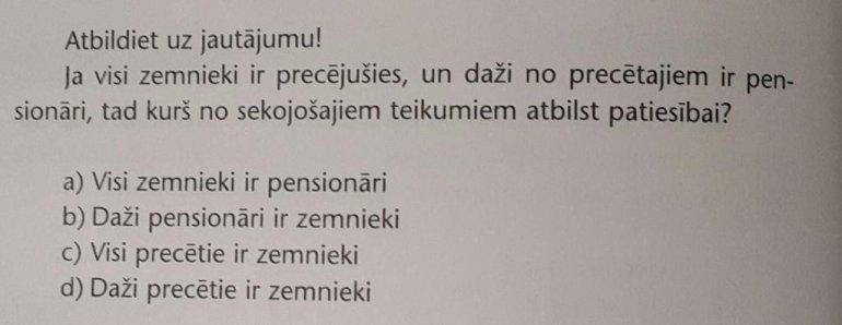 Autors: ĶerCiet Pavisam dīvaini teksta uzdevumi, kurus liek atrisināt skolēniem