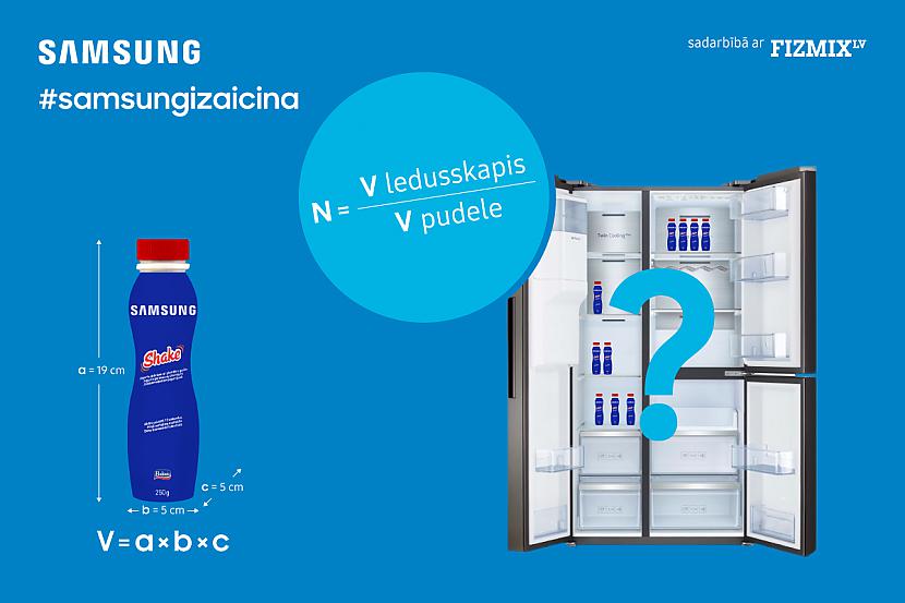 Autors: jacky Pirmo reizi Latvijā noteiks, cik ietilpīgs ir Samsung ledusskapis