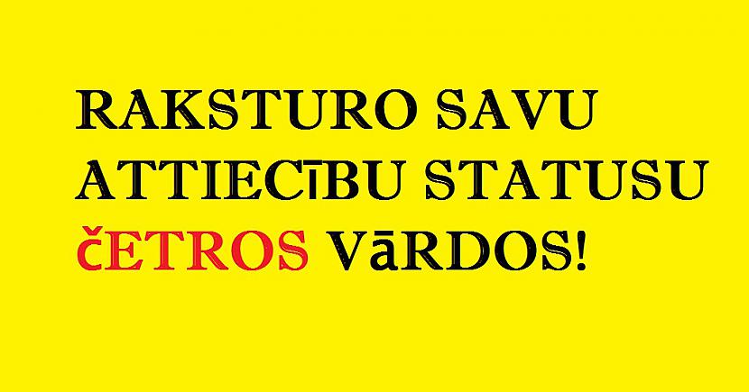 Autors: The Diāna BEIDZIES: Raksturo savu attiecību statusu četros vārdos!