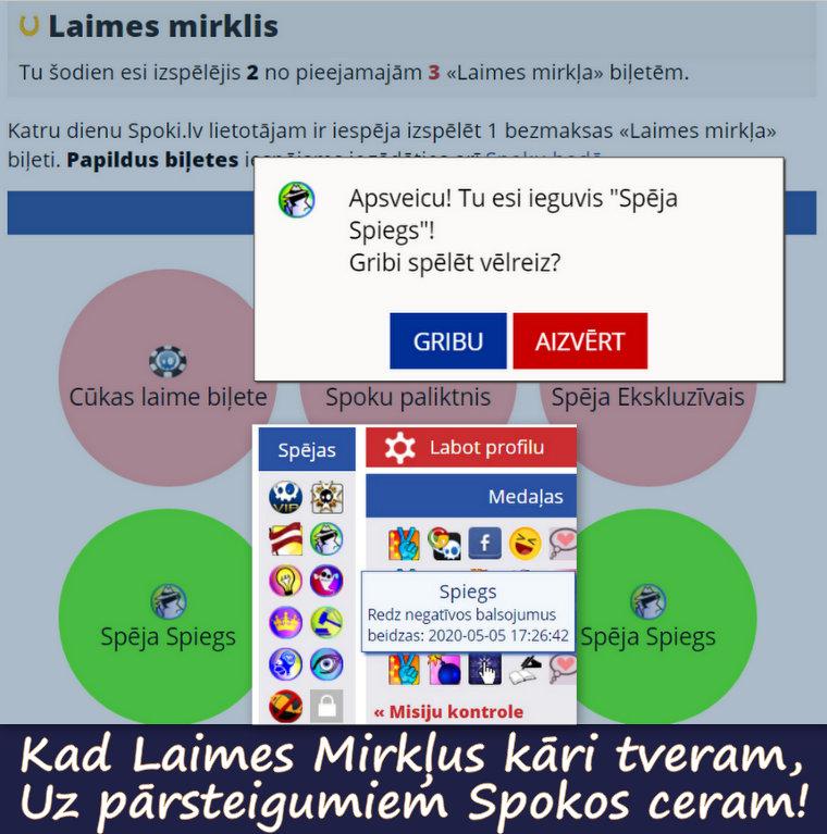 Autors: rasiks Ar smaidu tepat Spokos