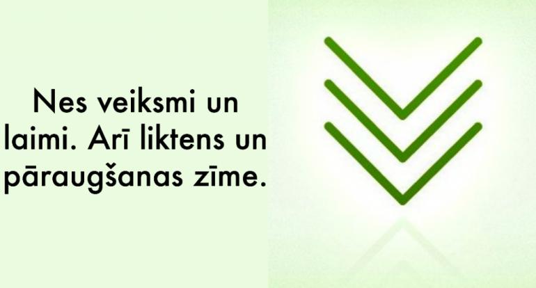 Laimes slotiņa Autors: SillyStuff 20 latvju zīmes, kuru nozīme jāzina katram latvietim