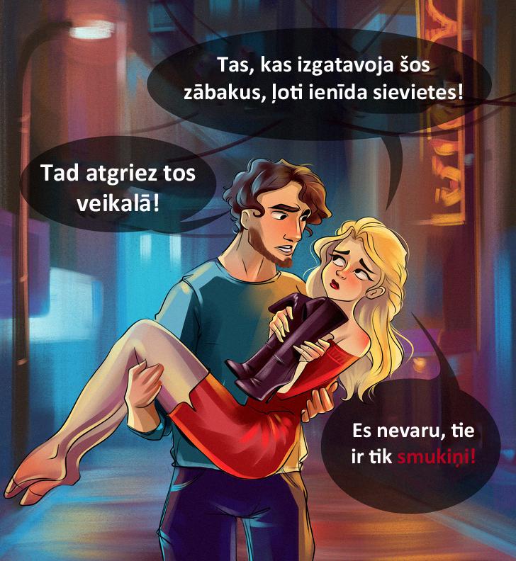 Katrai sievietei... Autors: matilde 12 mīlīgi komiksi, kas parāda to, kāpēc sievietei vispār ir vajadzīgs vīrietis