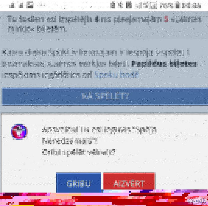 Autors: Fosilija EKSPERIMENTS - Ko var laimēt no 6 Laimes Mirkļa biļetēm?