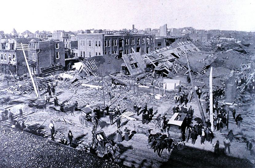 1896 gada Sentluisas tornado... Autors: Vangs Čingčangčongs Tornado lielpilsētās