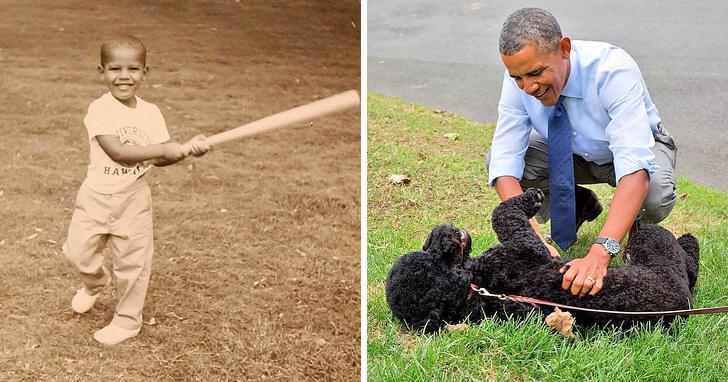 Baraks Obama Autors: matilde Slavenības «kādreiz» un «tagad»: 15 jaunas fotogrāfijas