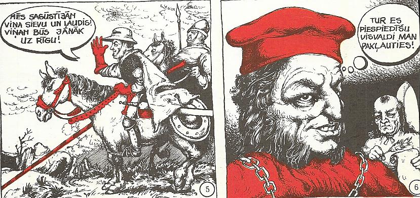 Autors: GargantijA Pētergaiļa stāsts komiksā