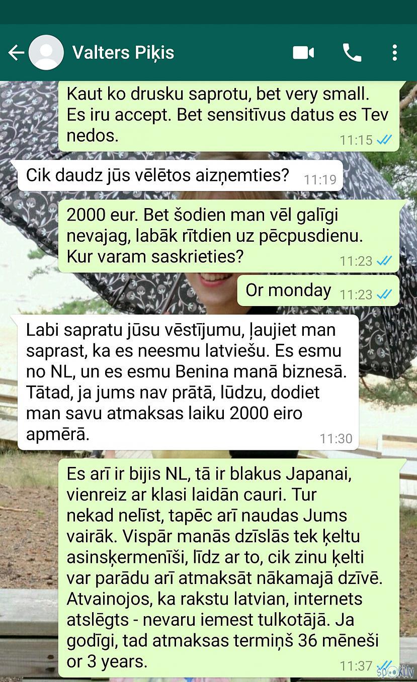 Jā jāburtiski tūlīt saņemu... Autors: Kafka Vilinošais kredīts