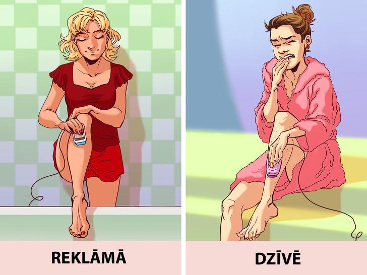 Kad mēģini atbrīvoties no... Autors: matilde 12 komiksi, kas pierāda to, ka sieviešu problēmas ir īstas