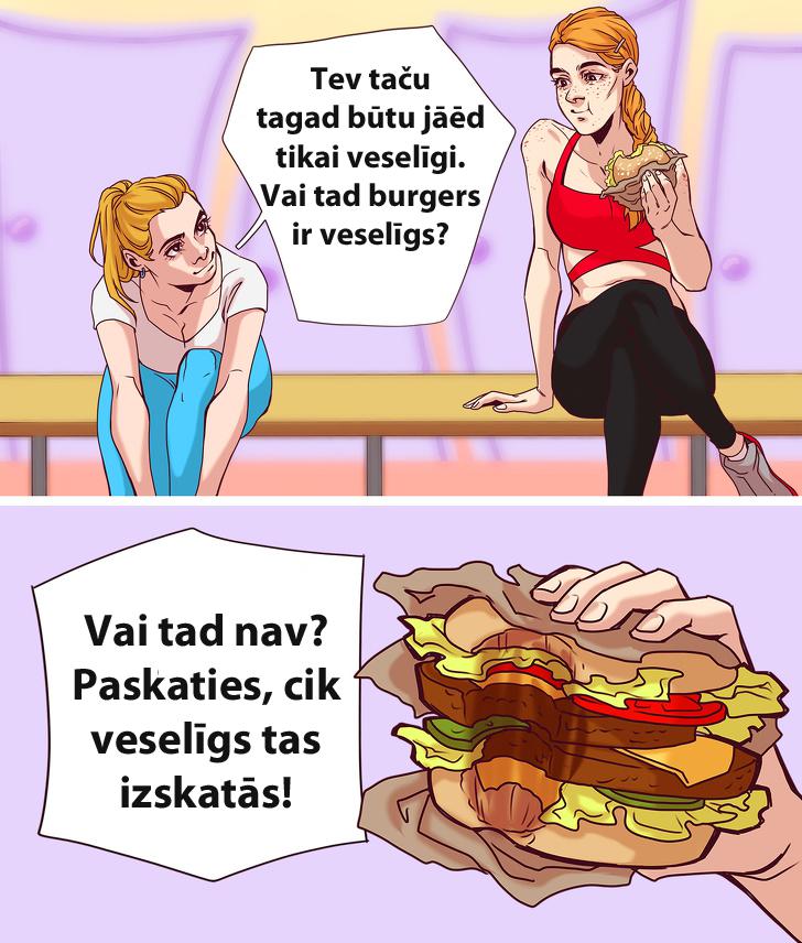 Veselīgs uzturs kas tas tāds Autors: matilde 12 komiksi, kas pierāda to, ka sieviešu problēmas ir īstas