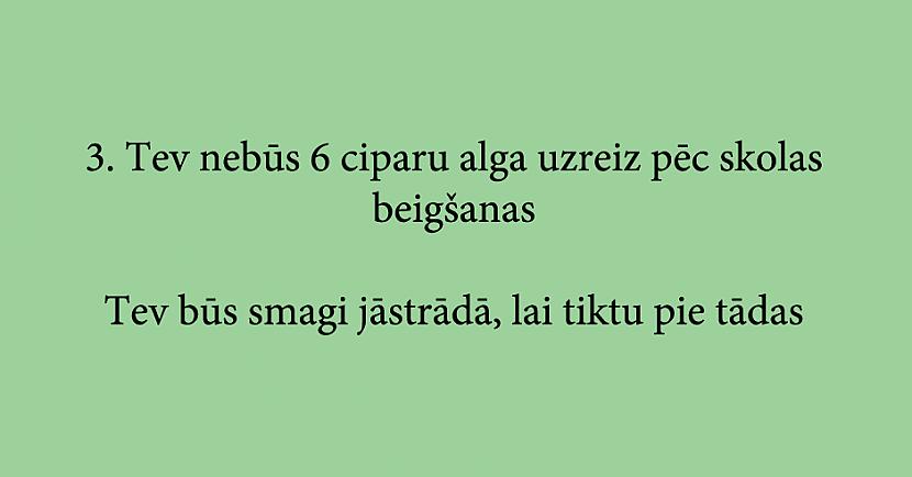 Autors: Latvian Revenger 11 "Bila Geitsa" padomi labākai dzīvei