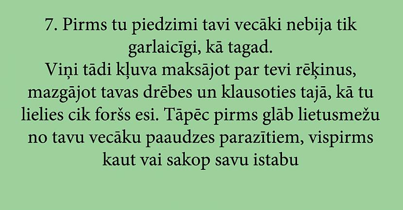 Autors: Latvian Revenger 11 "Bila Geitsa" padomi labākai dzīvei