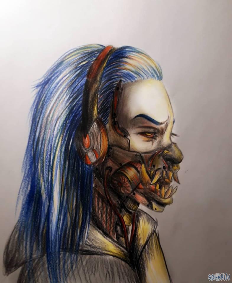 OniA4 format pencils Autors: Rhaa Sketchbook 8